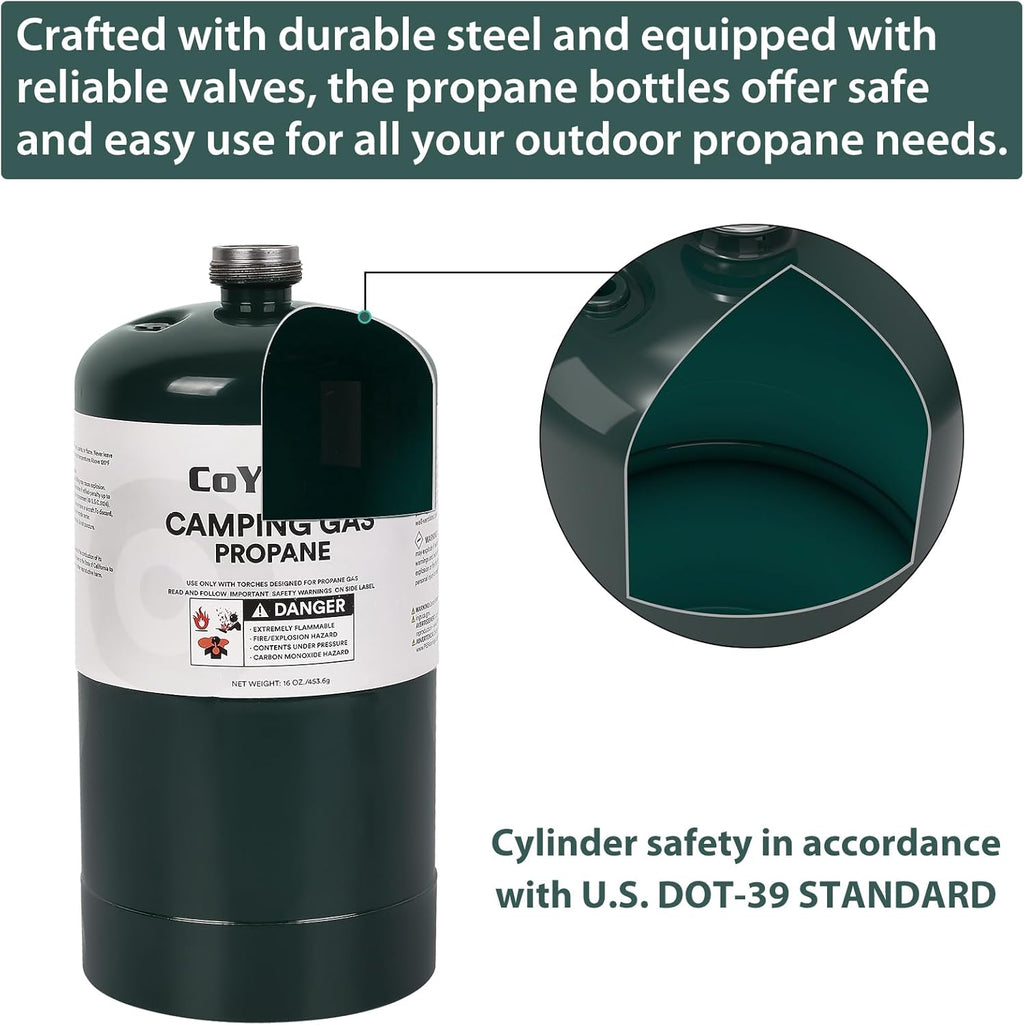 1LB 16 oz Propane Cylinder Tank P162