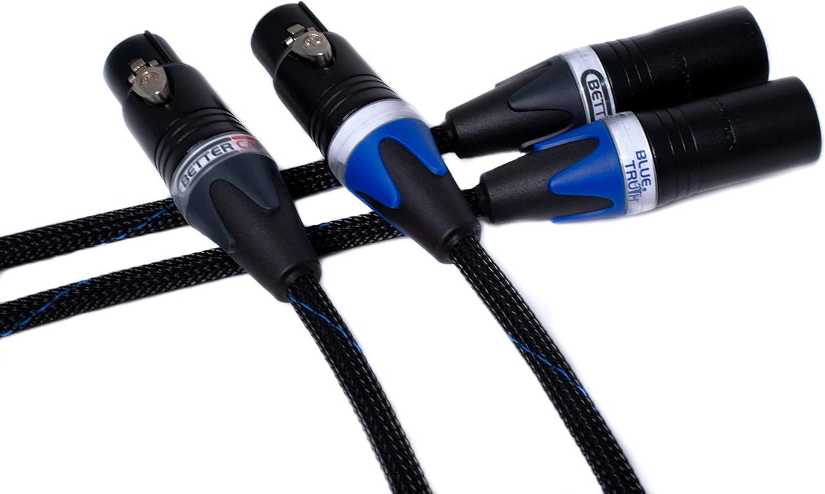 Balanced XLR Cables Stereo Pair 1.5 Feet K17525