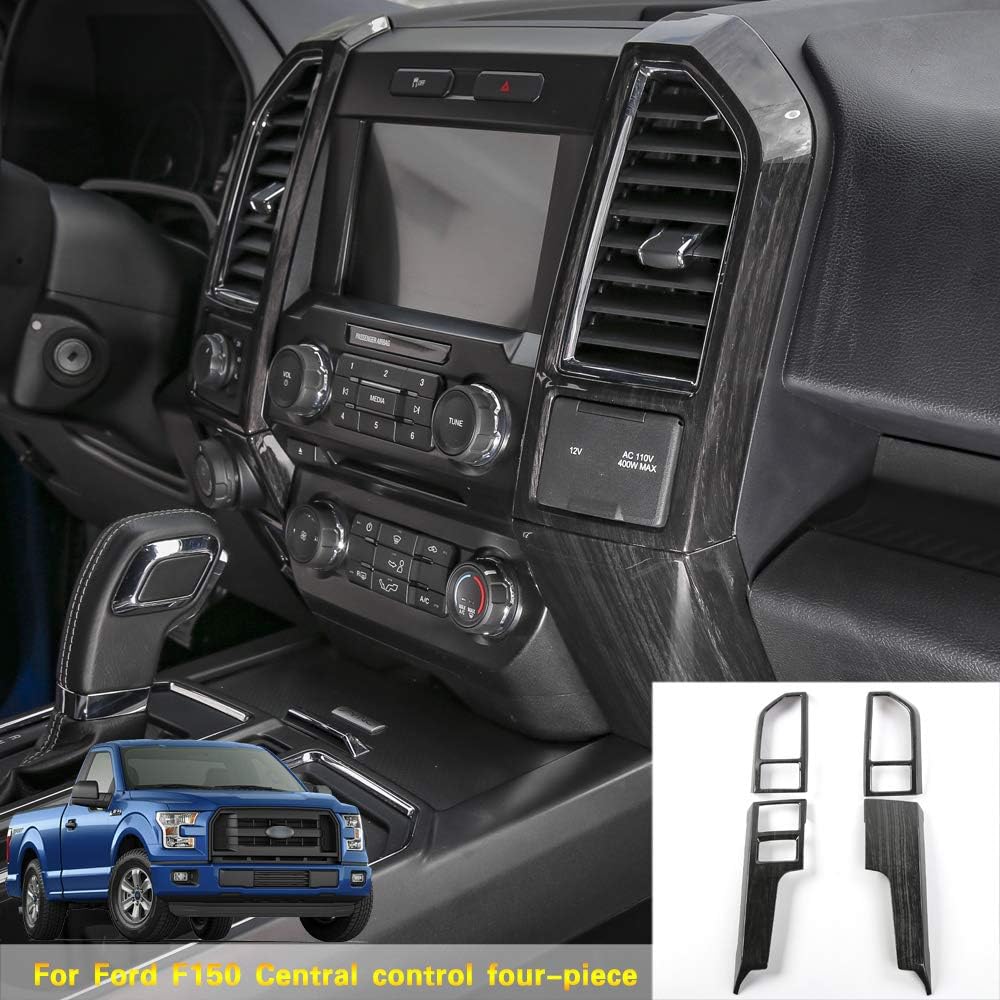 Red Carbon Fiber Console Panel Air Outlet Vent Trim V530266