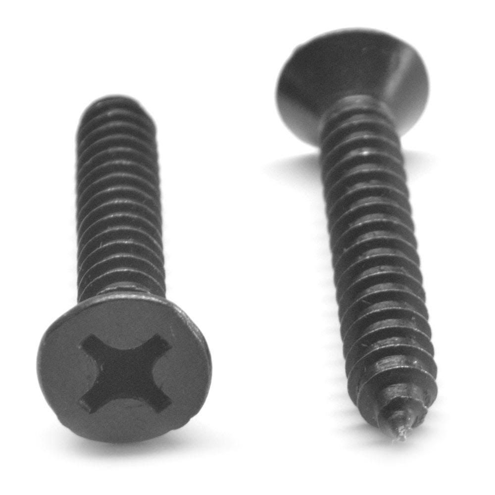 #8-18 x 5/8 Phillips Flat Head Sheet Metal Screw V4907