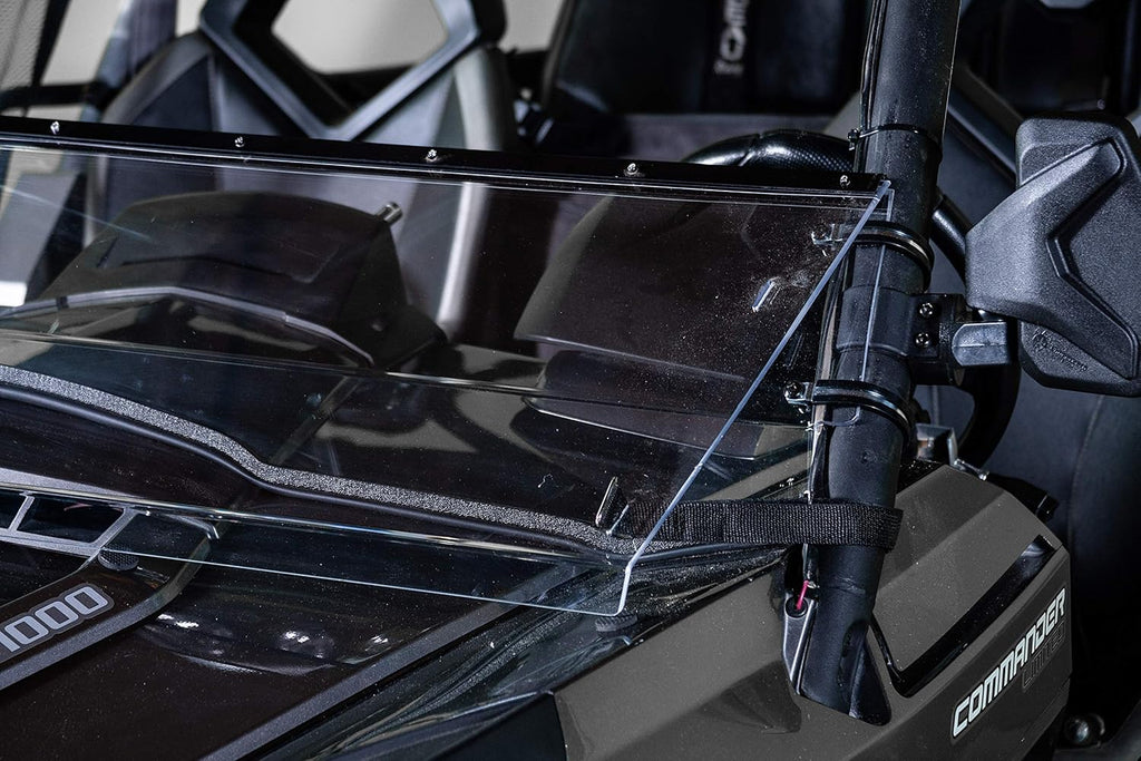 Compatible with Can-Am Commander Full Tilting UTV Windshield 3/16” A8959