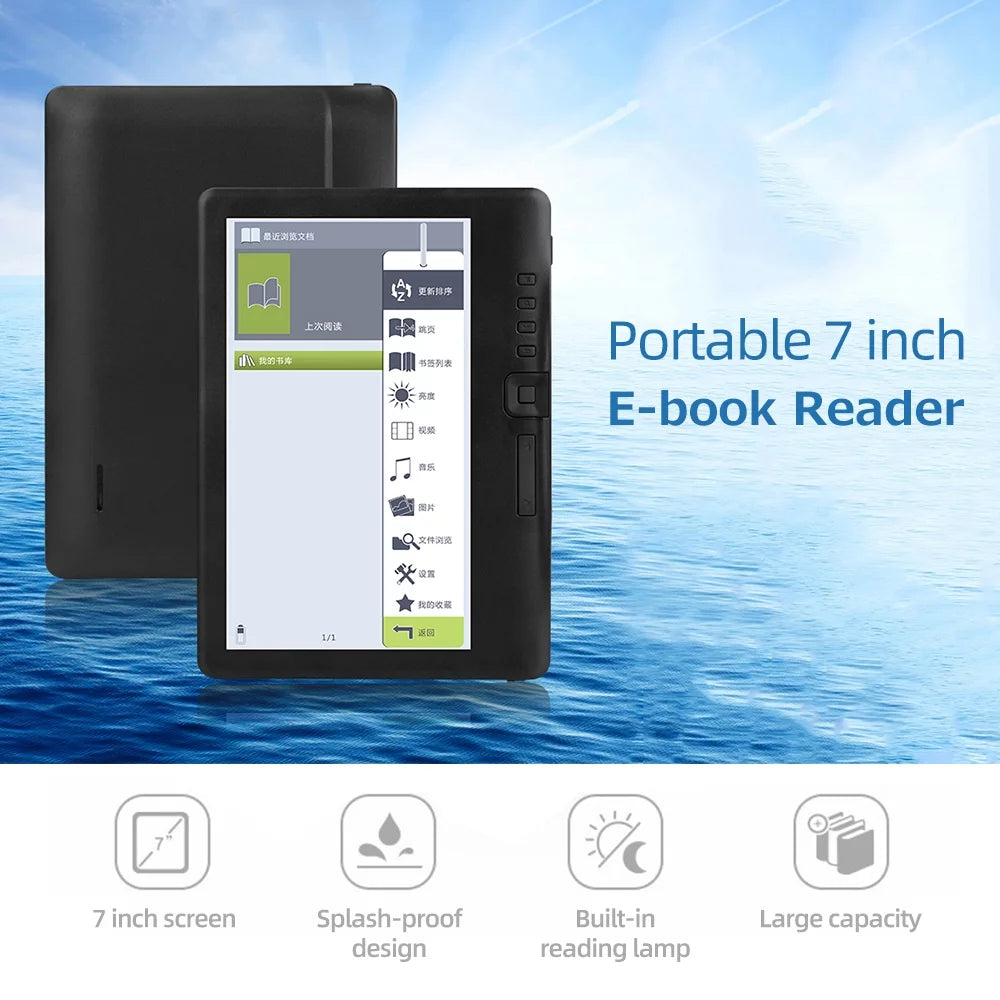 7 inch E-book Reader with 8GB Memory Z1551