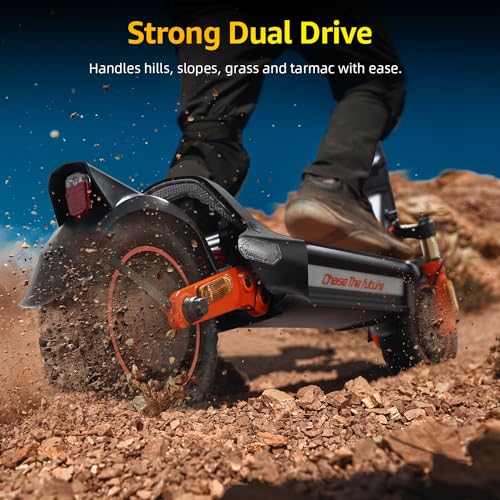 10.5'' Off Road Tires Dual Motor Electric Scooter with 1152Wh Battery M945