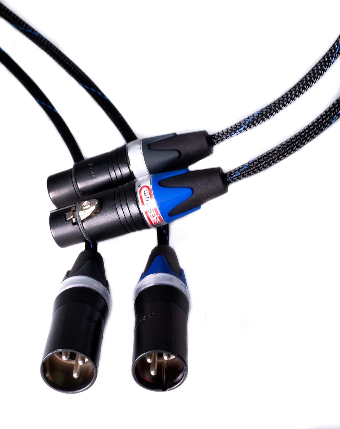 Balanced XLR Cables Stereo Pair 1.5 Feet K17525