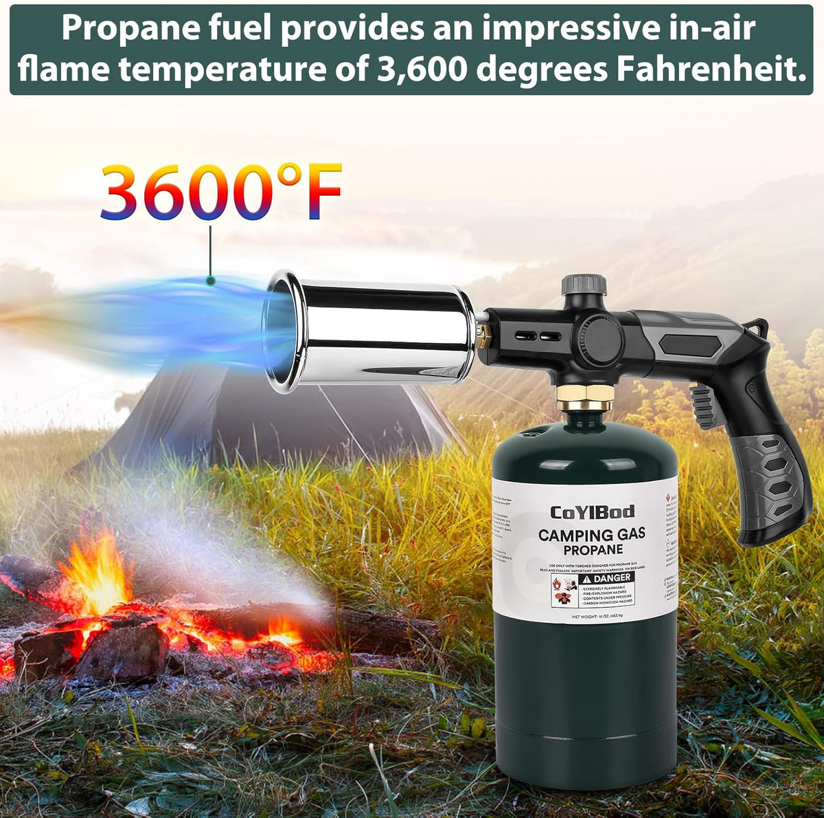 1LB 16 oz Propane Cylinder Tank P162