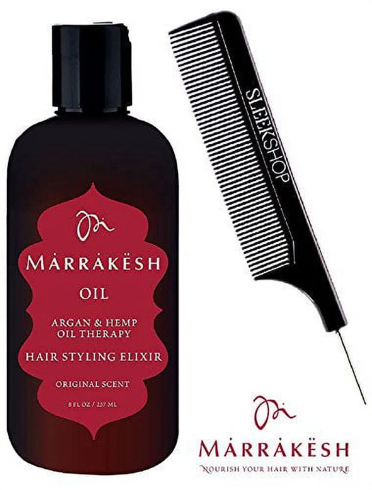 8 oz Hair Styling Elixir with Argan & Hemp Oil K172