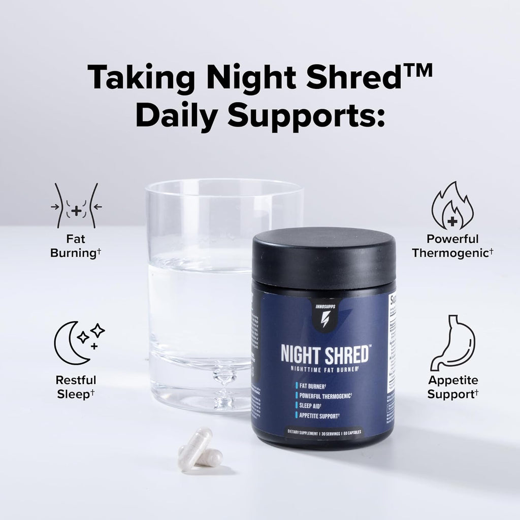 60 Vegetarian Capsules Nighttime Fat Burner V3729