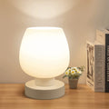 Touch Control Table Lamp with Glass Lamp Shade A916