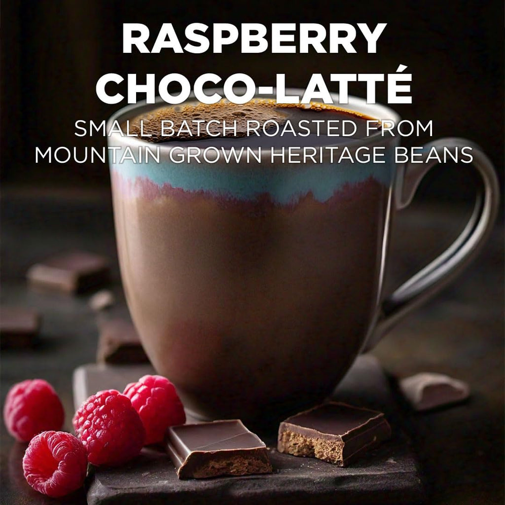 Raspberry Chocolate Flavored Coffee Pods, 24 ct, 100% Arabica Medium Roast Coffee J711