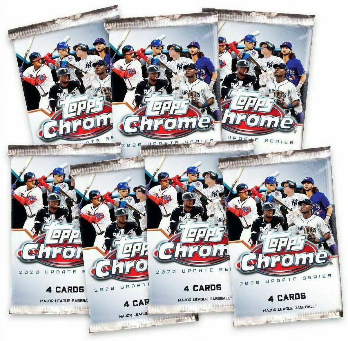 2020 Chrome Update Trading Card MEGA Box 7 Packs F711247