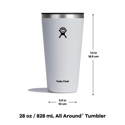 Stainless Steel Tumbler with Lid, 28 OZ D300