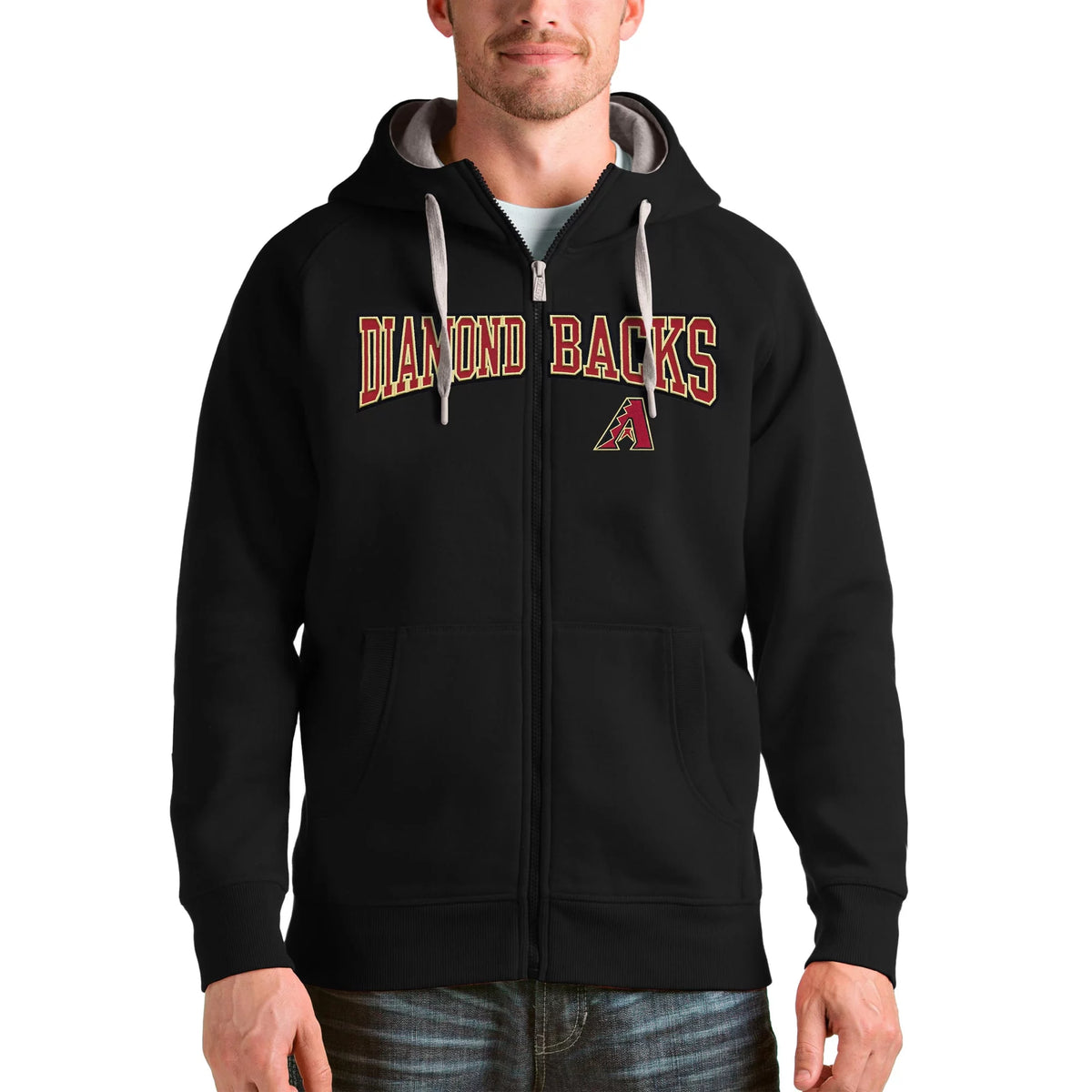 Black Full-Zip Hoodie W932985