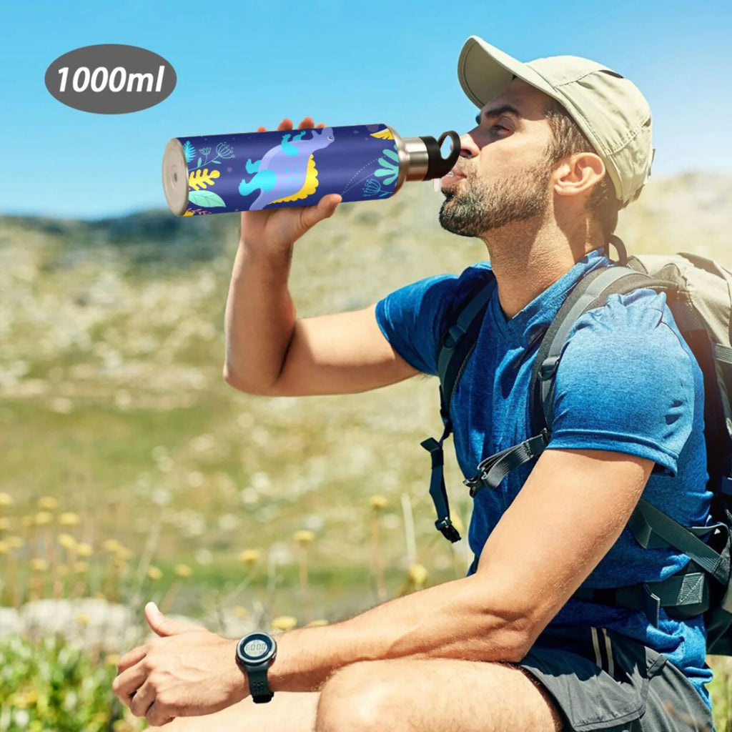 Stainless Steel Insulated Water Bottle with Straw Lid U234921
