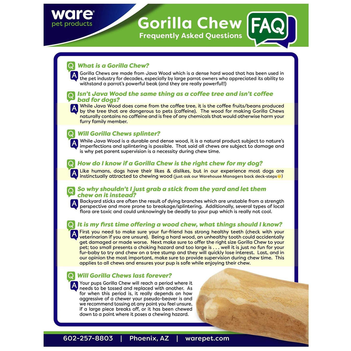 Gorilla Chew E7675