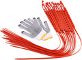 20Pcs Anti-skid Nylon Tyre Chains with 1 Pair of Gloves K4527