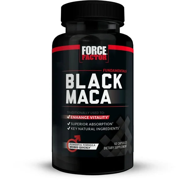 Black Maca Root 1000mg 60 Capsules U71847