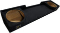 Dual 12 Kicker C12 Subwoofer Sub Box Enclosure 600 Watts Peak Z63420