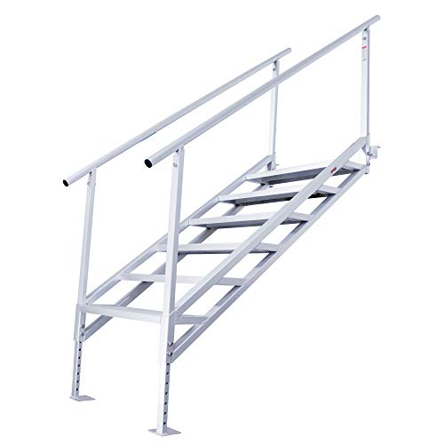 5-Step Dock Stairs with Railing S308