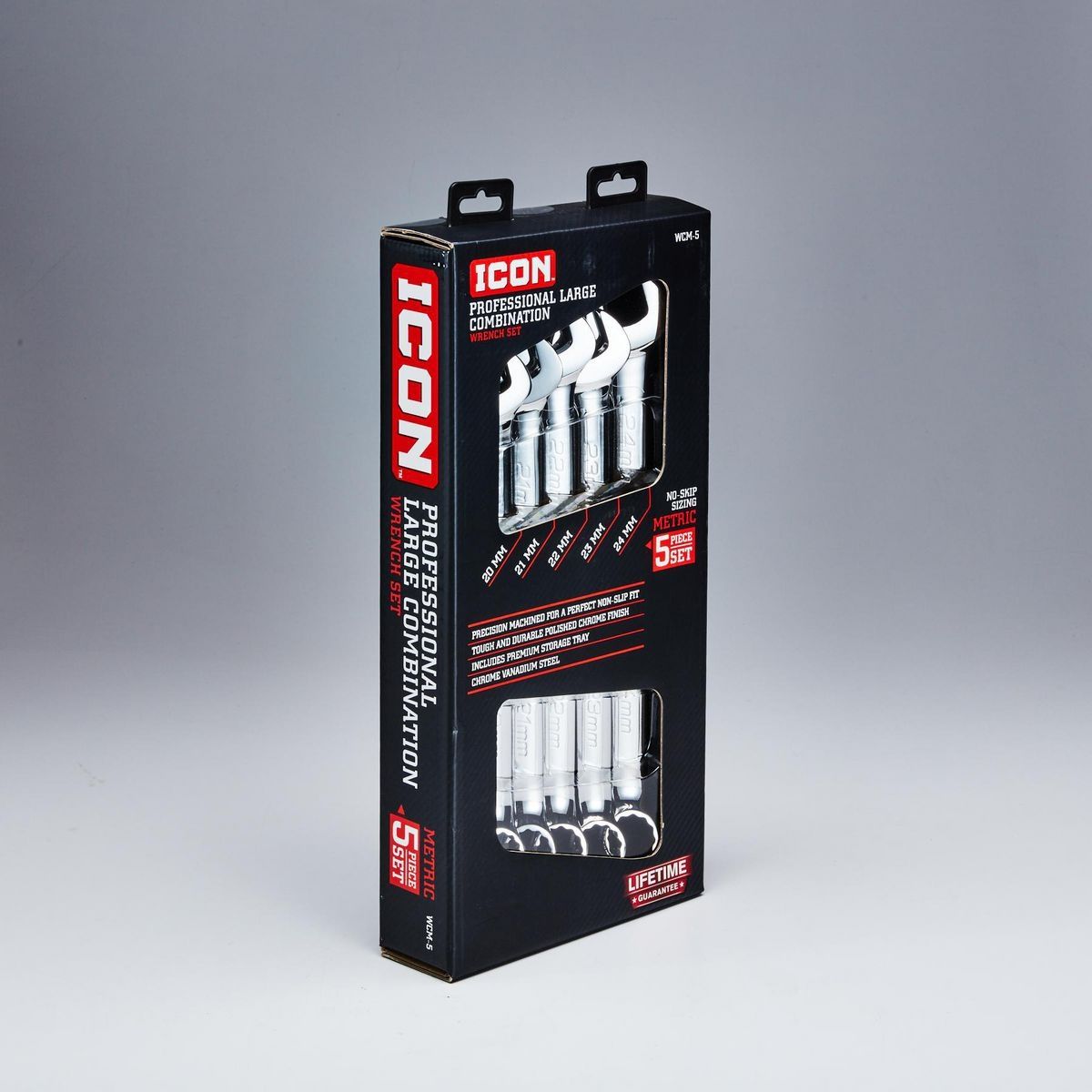 Metric Combination Wrench Set, 5 Piece I568114