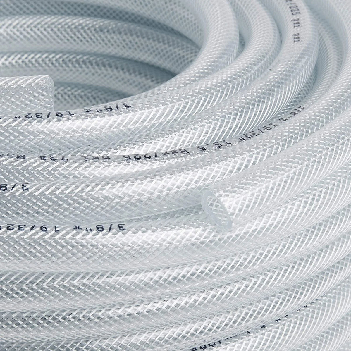 100 Ft x 3/8" ID Heavy Duty Clear PVC Tubing M470499