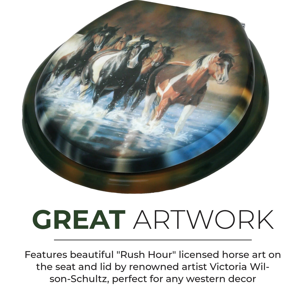 Horse Toilet Seat T329935