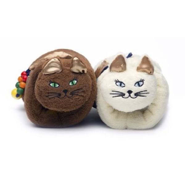 Cream Cat Fidget Comfort Muff Q8934