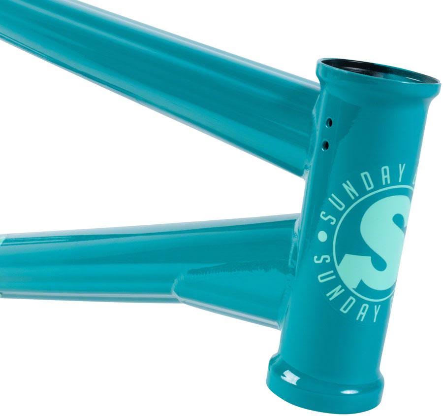 Green 20.5 TT BMX Frame Z6290