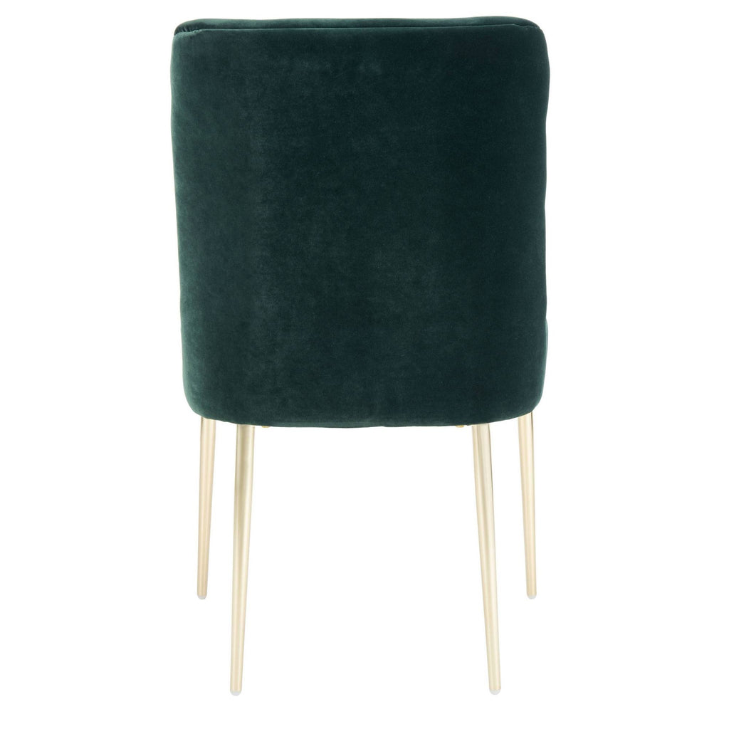 Hunter Green Velvet Dining Chair Z94661