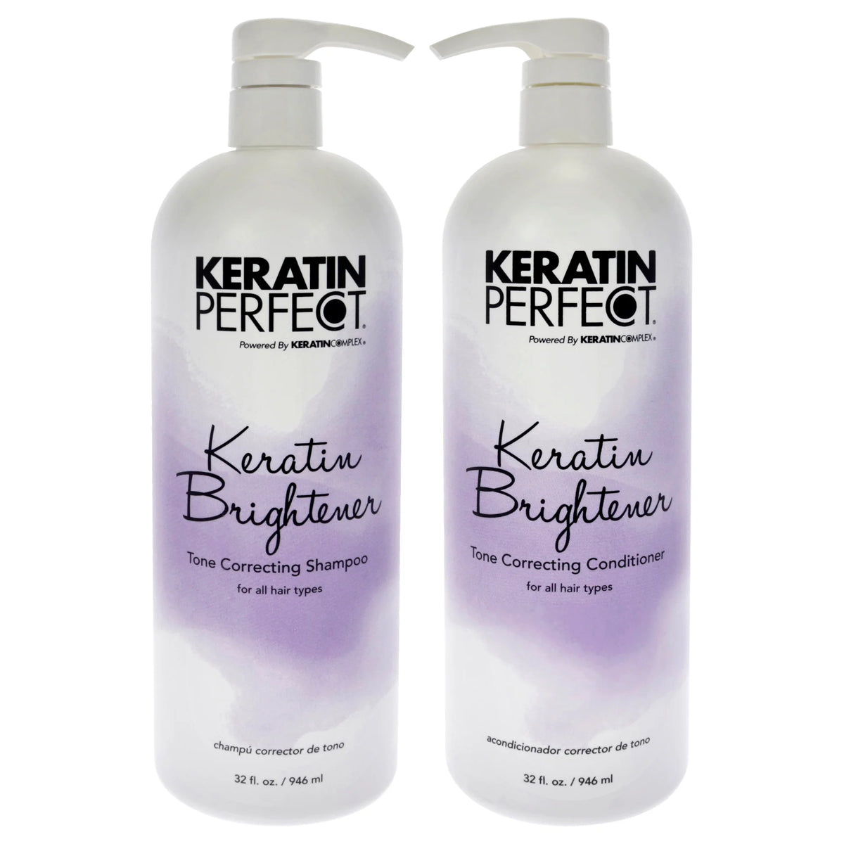 2 Pc Keratin Shampoo and Conditioner Kit K705