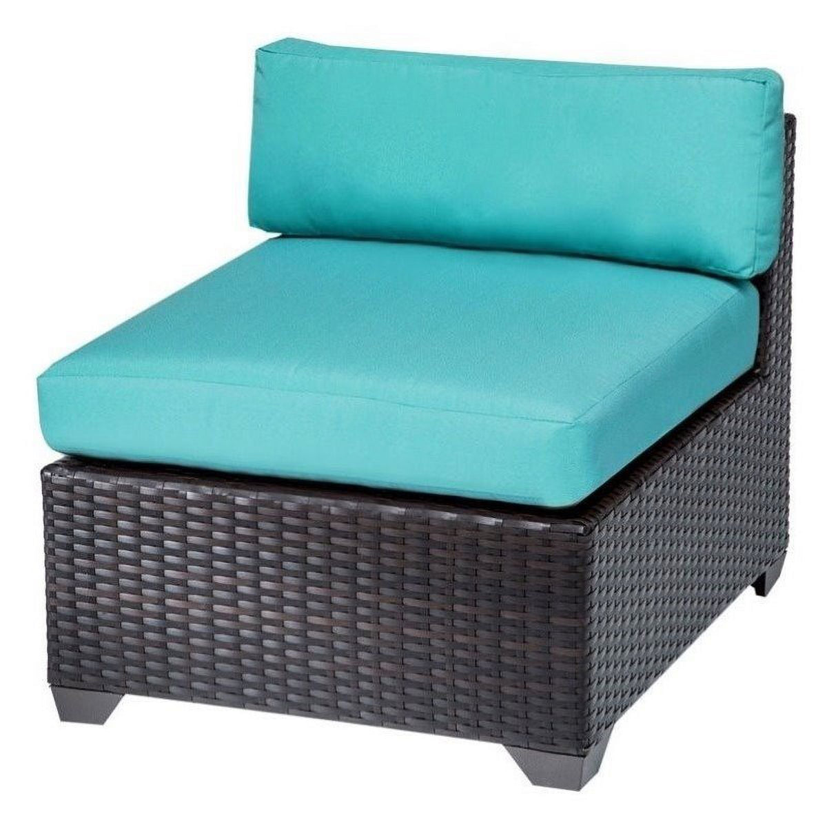 4 Piece Patio Sofa Set with Lounger and Ottoman N696