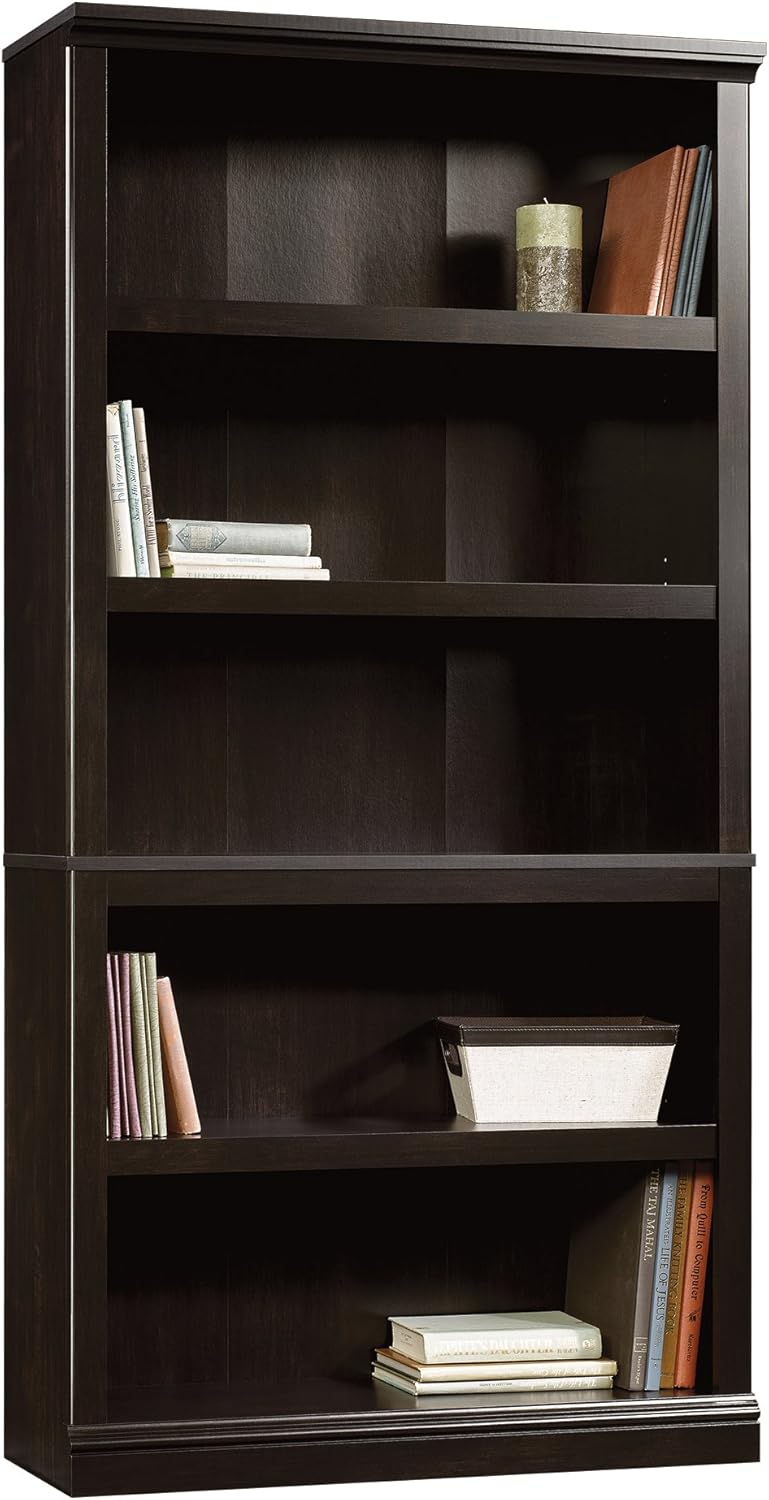 5-Shelf Bookcase, Cherry finish T16264
