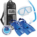 Blue Medium Snorkeling Set V961