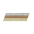 4 in. x .148 Full Round Head Plastic Collated Ring Hot Dip Galv Framing Nails, 1,800/Box A166