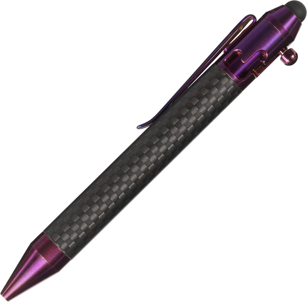 Titanium Bolt Action Pen with Pocket Clip U520723