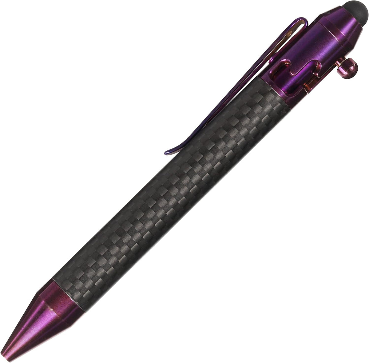 Titanium Bolt Action Pen with Pocket Clip U520723