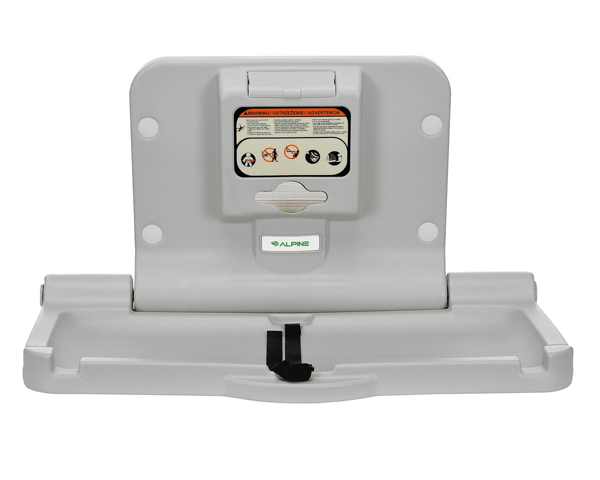 Wall Mounted Baby Changing Station with Safety Strap E751541