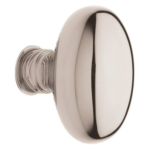 Pair of Estate Knob Without Rosette Satin Brass Black C79916