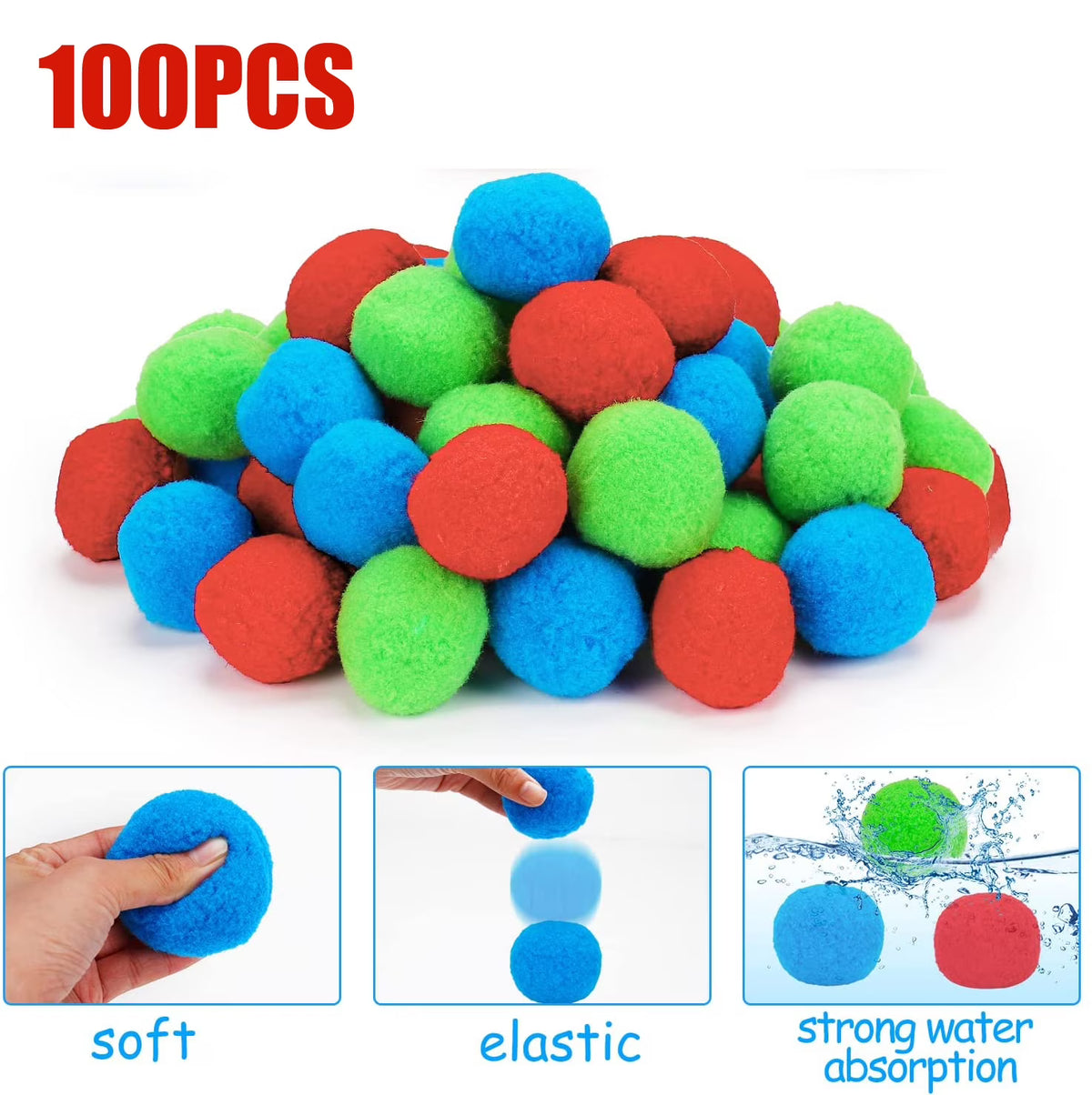 100 Reusable Water Balloons N105