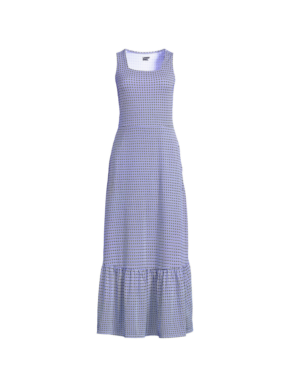 Tall Cotton Modal Square Neck Maxi Dress M9030