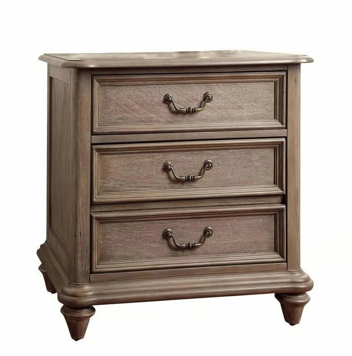 Solid Wood 1pc Nightstand C1968