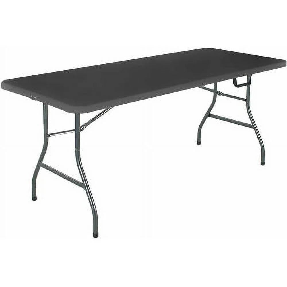 6 Foot Folding Table White Speckle F236