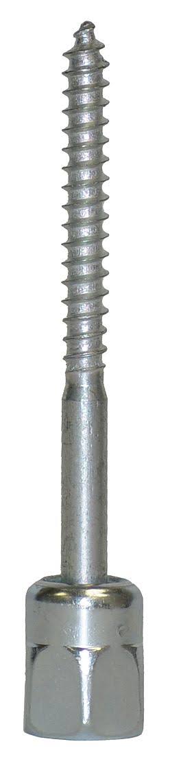 Rod Hanger with Screw Anchor, 3-1/2 in L, PK25 R7159