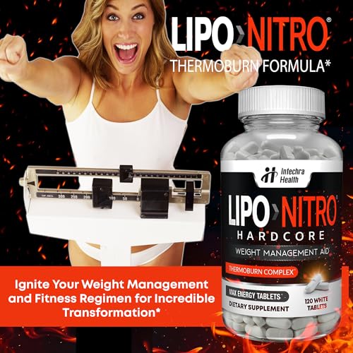 Diet Pills with Nitro Energy Dietary Supplement 120 White Tablets V175