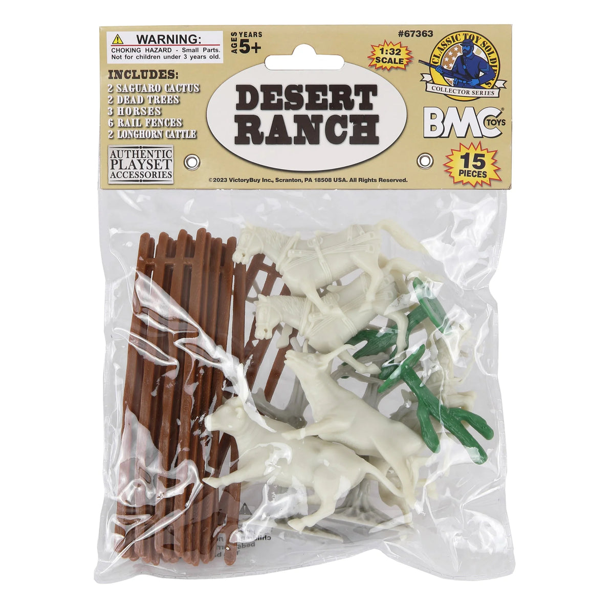 15pc Plastic Figure Playset Diorama Accessories Y86333