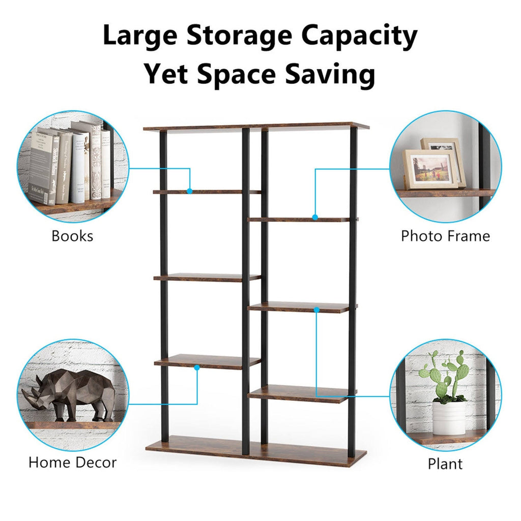 White 5-Tier Ladder Bookcase G197