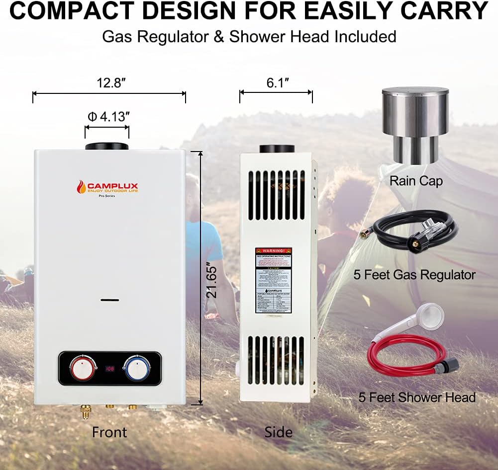 2.64 GPM Outdoor Propane Gas Water Heater A5265