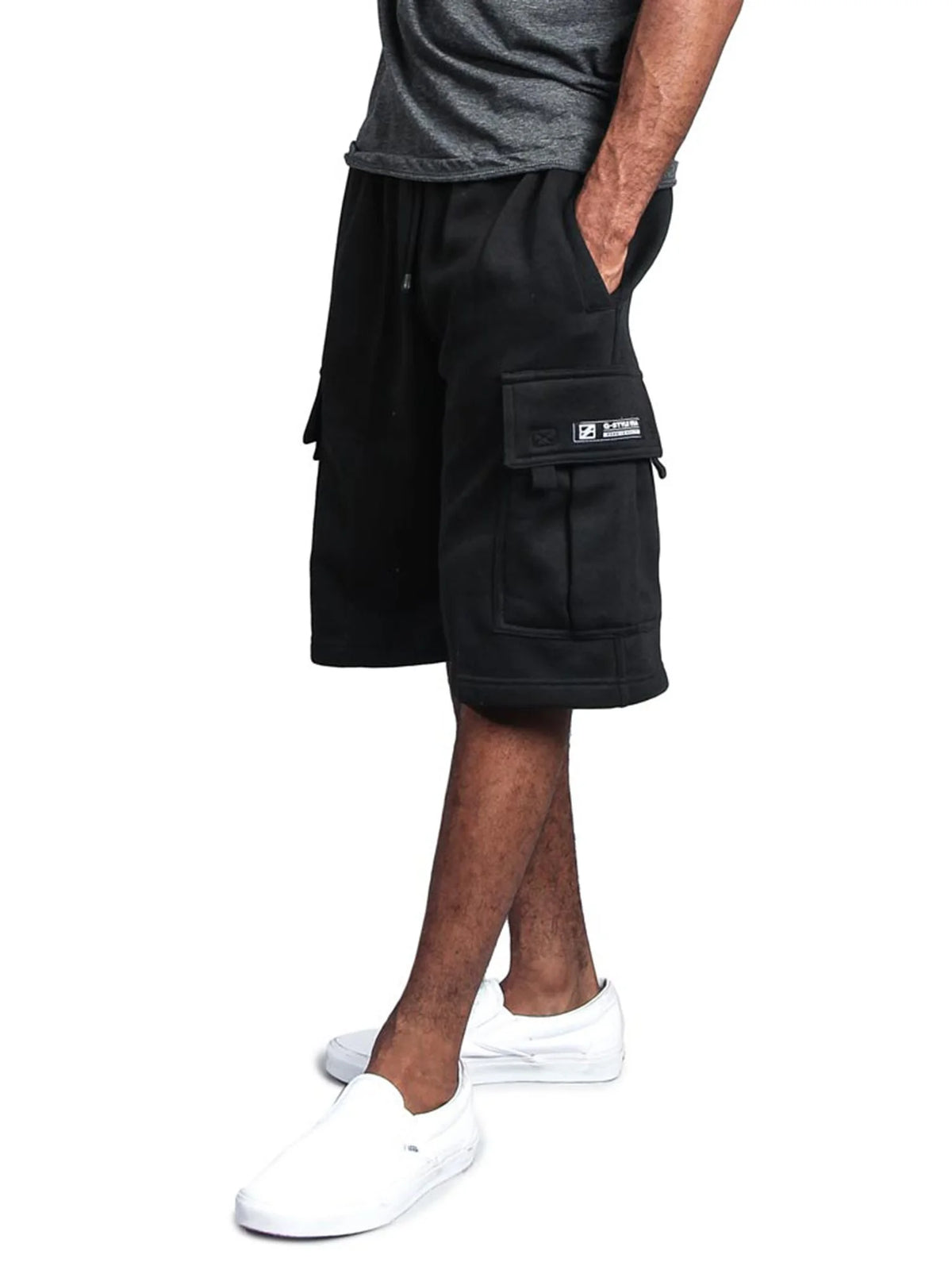 Fleece Heavyweight Cargo Sweat Shorts U983
