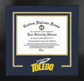 10 x 8 in. Nova Black Frame Diploma J50628