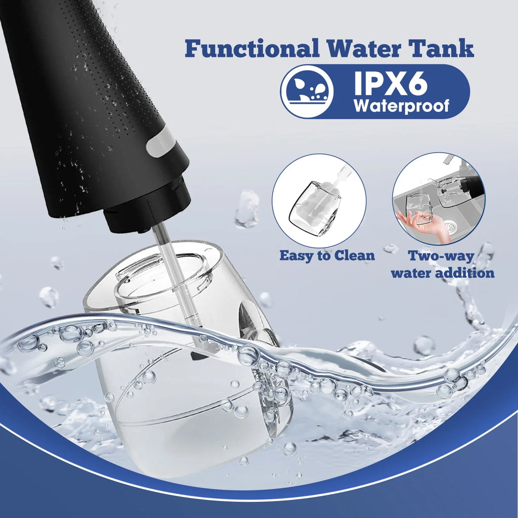 Cordless Water Flosser 3 Modes 5 Tips IPX6 Waterproof N681424
