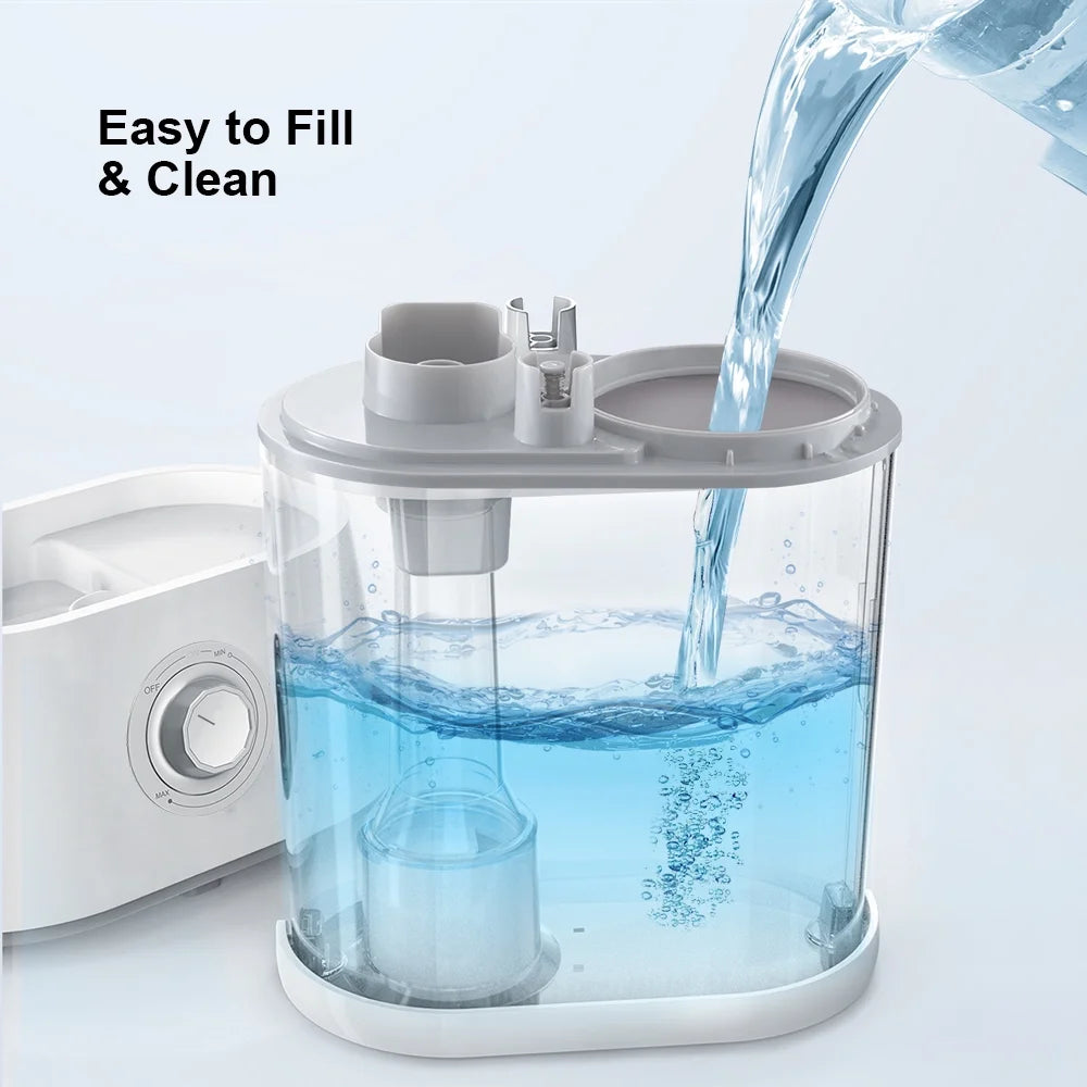 White 4L Ultrasonic Humidifier with 360° Nozzle Q224